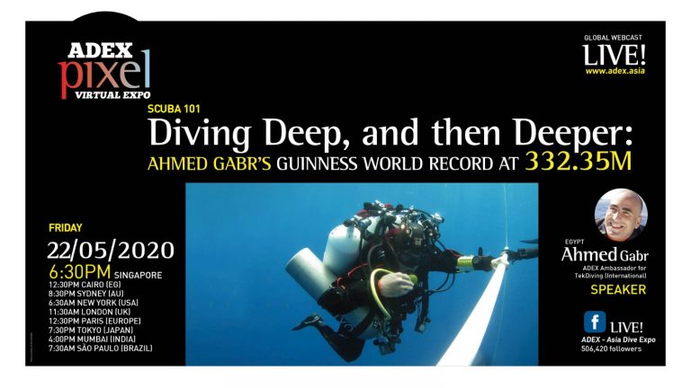 Diving Deep, and then Deeper: Ahmed Gabr’s Guinness World Record At 332.35m