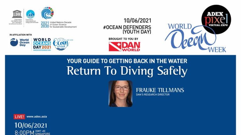 #WOW WORLD OCEAN DAY 2021 Let’s create waves of ocean awareness! We are after all Ocean Citizens.  Your Guide to Getting Back in the Water:  Return to Diving Safety