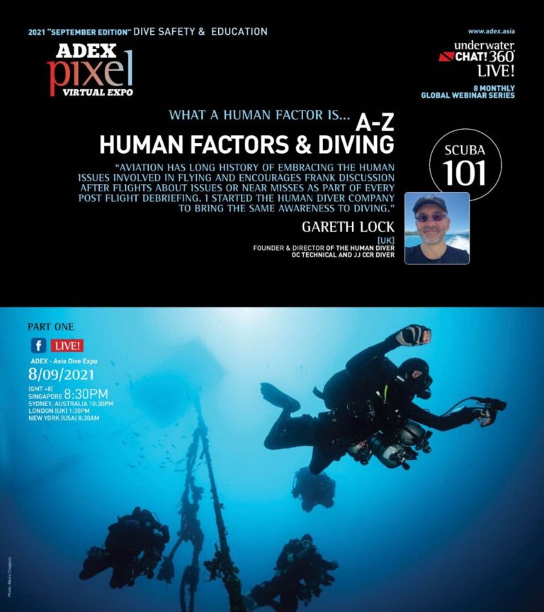 A to Z Human Factors & Diving: Gareth Lock