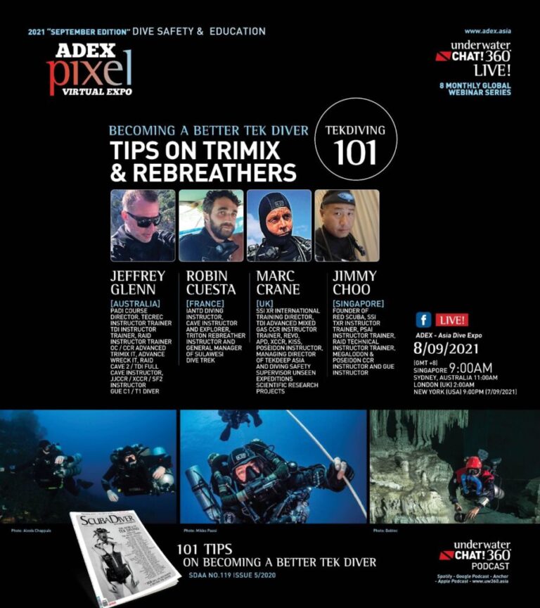 #TekDiving101 Becoming a Better Tek Diver: Tips on Trimix & Rebreathers